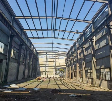 锡畔二手钢构 宽30米钢结构大跨度厂房车间旧钢构库房仓库加工厂