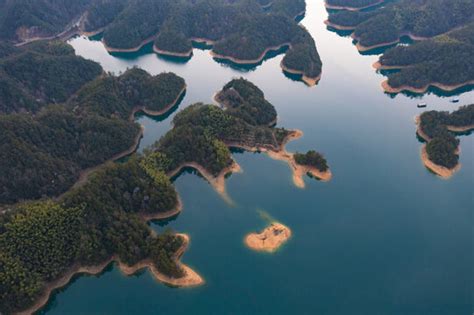 安徽太平湖-谷歌地图观察
