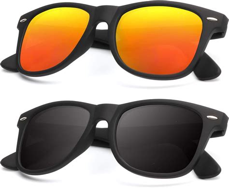Buy Sunglasses Men Polarized Sunglasses for Men Women Unisex Semi ...