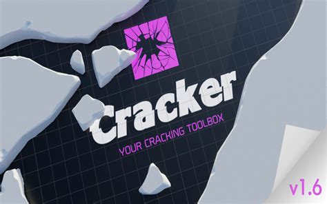 【Blender插件】Cracker 1.6.0 一键裂缝破碎制作模型自定义断裂缝隙_CGgoat