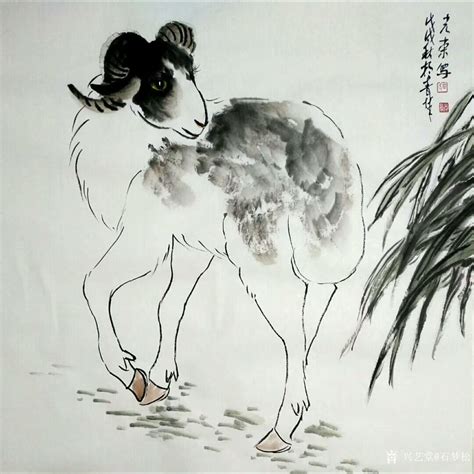 石梦松日记:石梦松原创国画十二生肖图《子鼠》，《丑牛》，《寅虎》，《卯兔_兴艺堂