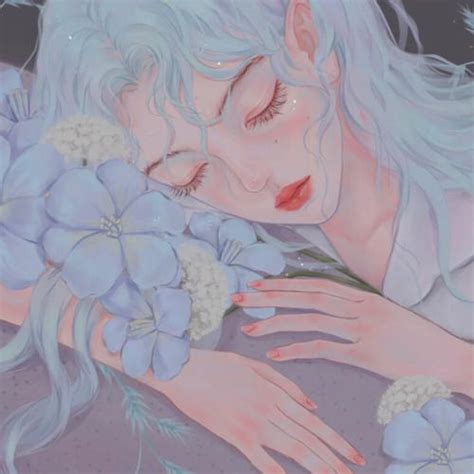 女生动头像温柔治愈