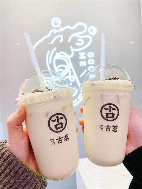 古茗奶茶品牌设计_奶茶店vi设计_奶茶logo设计-杭州巴顿品牌设计公司