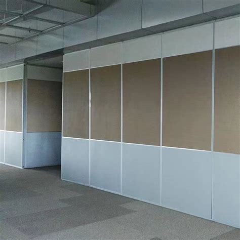 定制工厂办公室隔断屏风移动隔板活动落地墙挡板可折叠推拉隔墙板-阿里巴巴