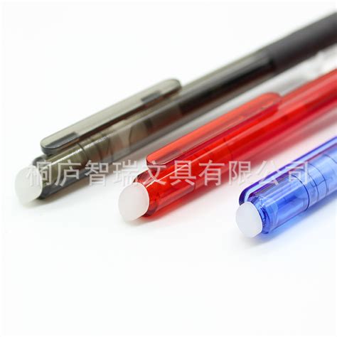彩色塑料可擦笔 扭动带橡皮擦中性笔 8色笔芯可选 热敏可擦中性笔-阿里巴巴