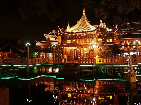 【上海豫园(城隍庙)夜色摄影图片】风光摄影_祥龙徐胜_太平洋电脑网摄影部落