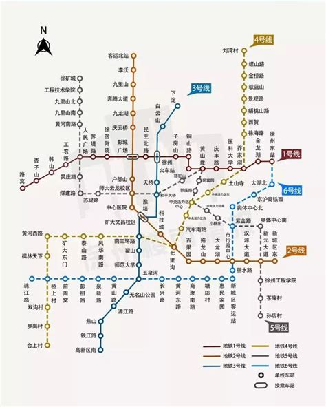徐州地铁三号线6月28号上午开通，一期设车站16座_好地网