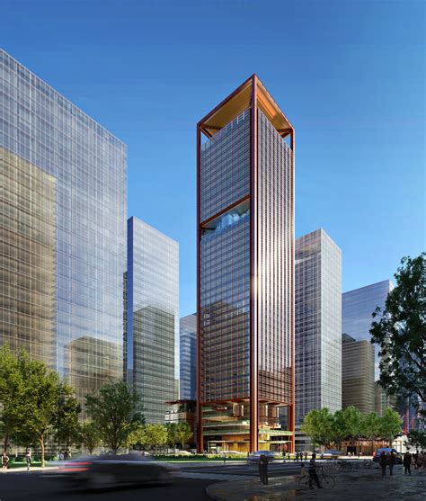 罗杰斯事务所+欧博设计最新中标方案：深圳前海金融总部大厦，庄重典雅的前海之窗 – 有方