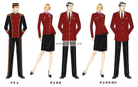 工作服制服款式-职业服装设计-服装设计