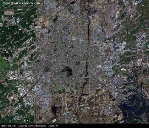 长春市卫星地图图片免费下载_红动网