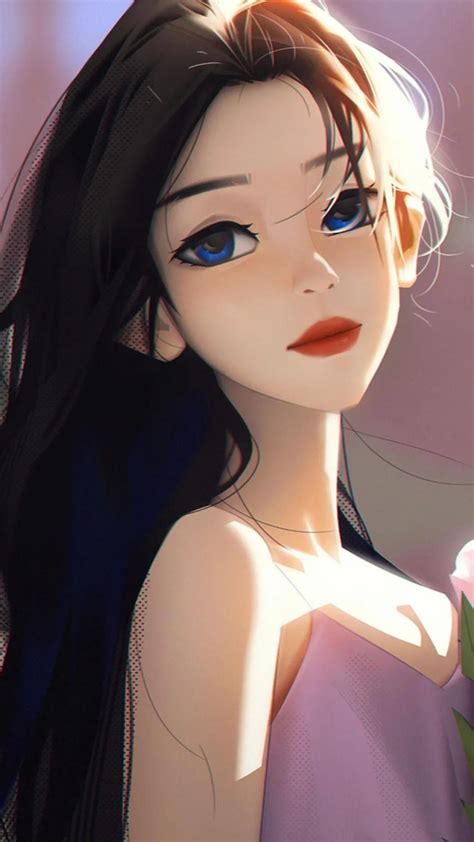 甜美女生森系头像动漫