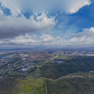 坪山区同富裕工业区周边航拍合集【2021全景再现】-全景VR