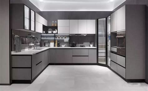 全屋橱柜整柜多层板现代简约厨房设计-阿里巴巴