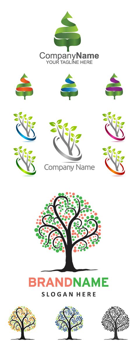 树logo设计图__其他图标_标志图标_设计图库_昵图网nipic.com