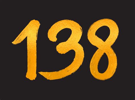 138 Number logo vector illustration, 138 Years Anniversary Celebration ...