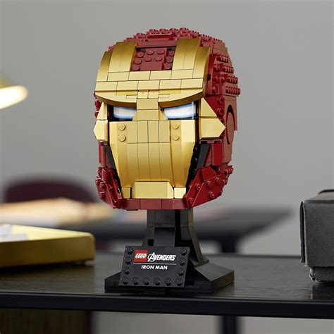 76165 LEGO Marvel Avengers Movie 4 Iron Man Helmet Collectors Set ...