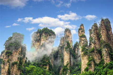 张家界武陵源风景区有哪些景区_旅泊网