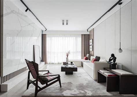 嘉兴现代美学的居住空间-家装住宅装修设计案例-筑龙室内设计论坛