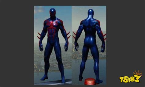 Blender黑色战衣黑化蜘蛛侠科幻超级英雄人物模型-C4D模型-菜鸟C4D