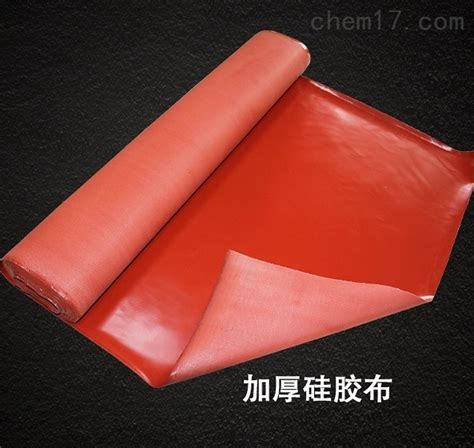 红色-硅钛合金防火布_1.5mm带钢丝硅胶布_防火布-廊坊安盾防火材料有限公司