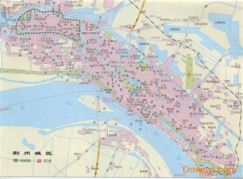 荆州地区地图全图软件截图预览_当易网