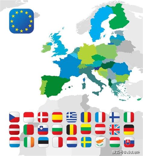 欧盟国家旗帜图片免费下载_PNG素材_编号1yqi9mxez_图精灵