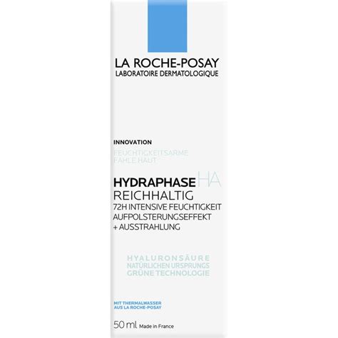 ROCHE-POSAY Hydraphase HA Creme reichhaltig 50 ml - Roche Posay ...