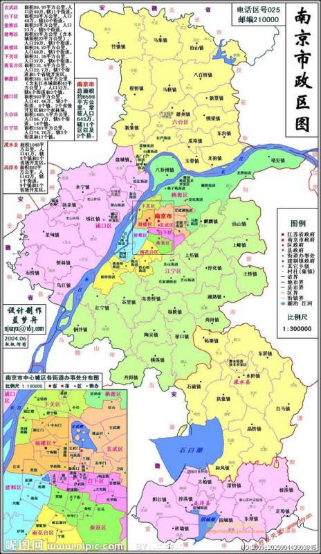 南京地图高清版大图_南京区域划分图_微信公众号文章