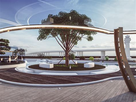 徐州蓝湾商务港口袋公园|空间|景观设计|工地小伙做设计 - 原创作品 - 站酷 (ZCOOL)