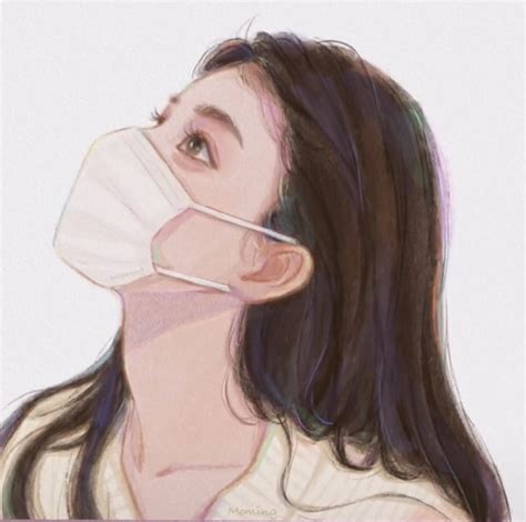非主流口罩头像情侣头像