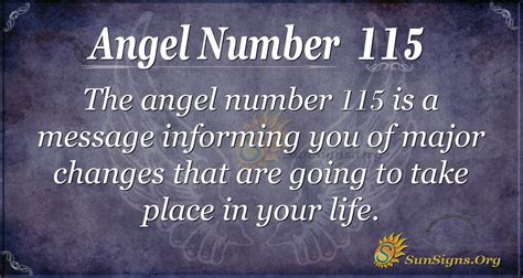 Angel Number 115 - A Message Of Positive Choices - SunSigns.Org