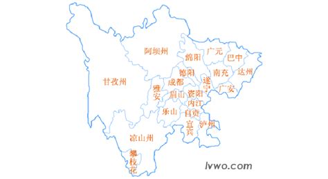 四川省地图高清版_四川地图库