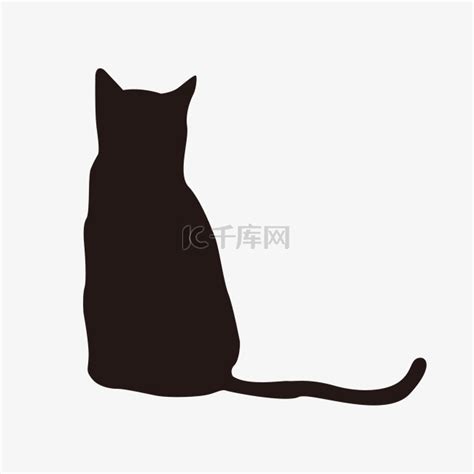 猫的影子素材图片免费下载-千库网