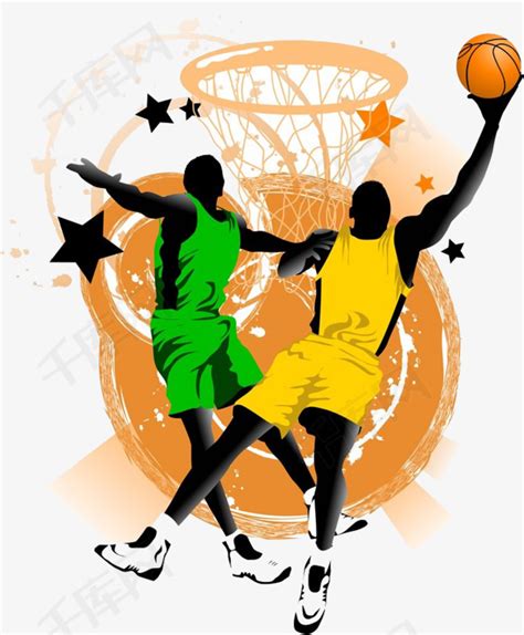 篮球比赛插画素材图片免费下载_高清png_千库网(图片编号8118809)