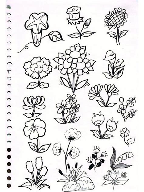 35个花卉的简笔画 35个花卉的简笔画图片 - 抖兔教育