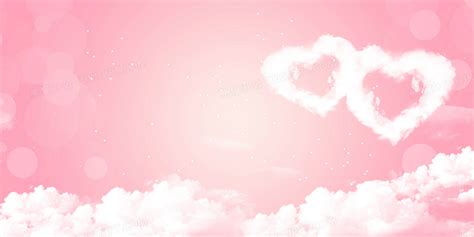 粉色爱心浪漫温馨花瓣背景图背景图片素材免费下载_熊猫办公