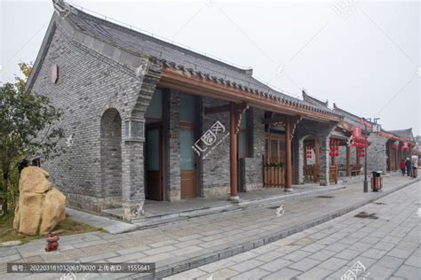 寿县报恩寺景区仿古一条街,国内旅游景点,旅游景点,摄影素材,汇图网www.huitu.com