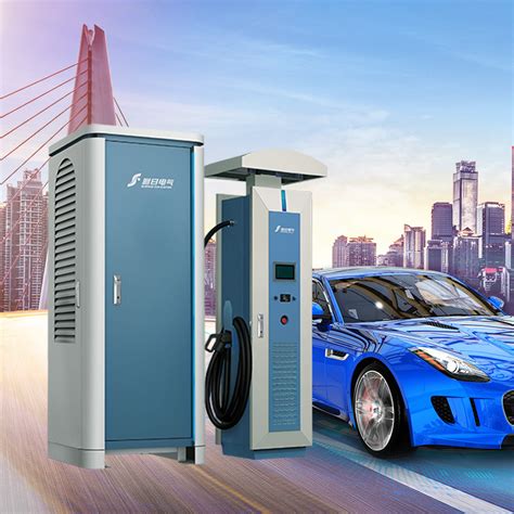 追日新能源汽车欧标美标液冷充电桩500A大电流直流机超级充电站
