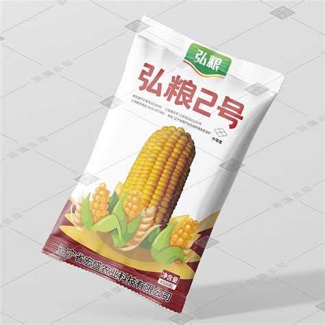 玉米种子包装(展开图)设计图__包装设计_广告设计_设计图库_昵图网nipic.com