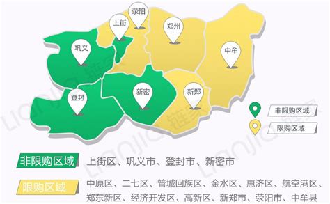 郑州行政区域划分图 管辖区县有哪些- 郑州本地宝