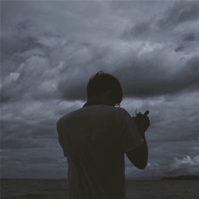 伤感手绘男头图片