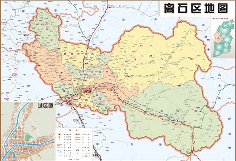 山西省吕梁市地图图片