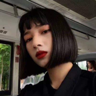 短发头像图片