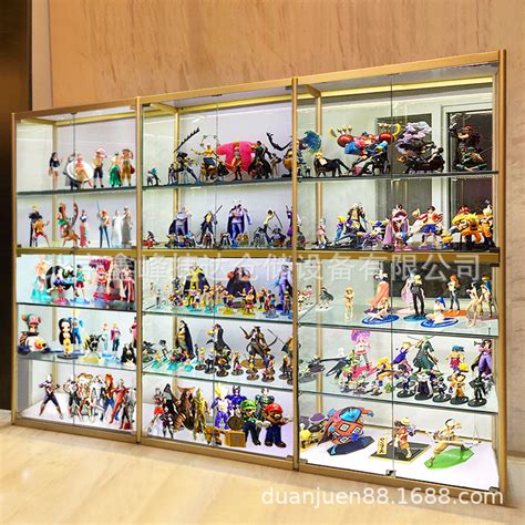 玩具店商店乐高玩具手办柜精品动漫模型柜手办柜样品玻璃展柜多层-阿里巴巴