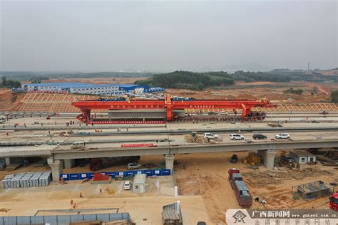 南宁北站多线桥顺利竣工 贵南高铁广西段桥梁工程已完成98%-广西新闻网