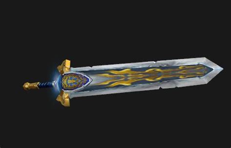 魔兽世界：值得收藏的双手剑幻化，第六把可在拍卖行购买_武器