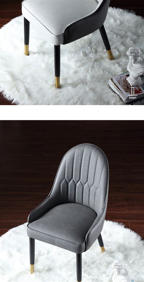 卫诗理轻奢美式实木餐椅书椅现代简约休闲椅子靠背家用家具A1新品-休闲椅-2021美间（软装设计采购助手）