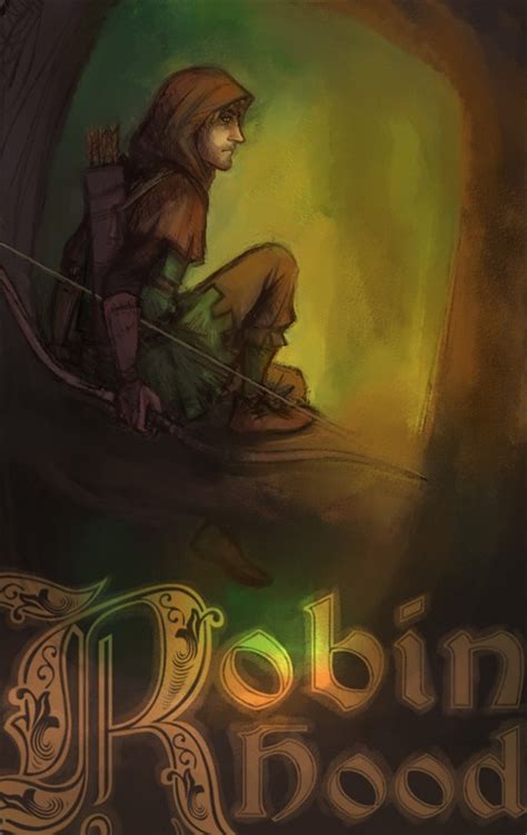 英雄人物插画：罗宾汉(Robin Hood)(2) - 设计之家