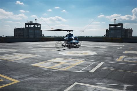 [直升机停机坪]屋顶直升机停机坪 - 土木在线