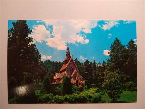 Postcard - Full Size Replica - Borgund Stavkirke (Stave Church) | Other ...